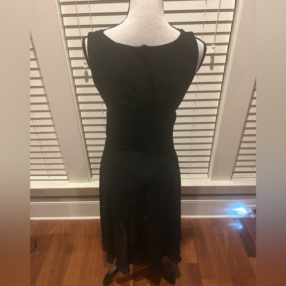 Connected Apparel Black Sleeveless Midi Dress size 6 - Picture 4 of 8